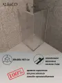 Душевой уголок без поддона Albico Quadrata chroma oculta 80х80 квадрат