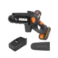 Пила аккумуляторная бесщёточная WORX WG327E, 20В, 15см, 2Ач х1, ЗУ 2А, коробка
