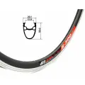 Обод Rainbow R-300, 28-29 (622х14х30), двойной, под V-break тормоза, 36 отв, черный