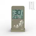 Цифровой термометр RST Q257 с радиодатчиком, хаки (RST02257)