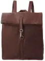 Рюкзак-сумка KLONDIKE DIGGER «Mara», натуральная кожа в темно-коричневом цвете, 32,5 x 36,5 x 11 см