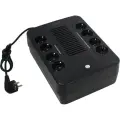 ИБП CBR [UPS-OFB-101E-850] 850VA 510W Schuko CEE 7 Outlets: (x4 Battery & Surge Protected; x4 Surge