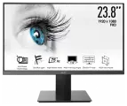 MSI 23.8 Монитор PRO MP241X 1920x1080p 75 Гц 4ms (GTG) антибликовый дисплей черный