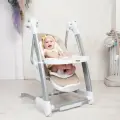 Стульчик для кормления Pituso Triola, экокожа, бежевый, для детей от 0.6 до 3 лет