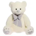Мягкая игрушка «Медведь Пьер с бантом», цвет латте, 130 см