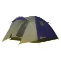 Палатка трекинговая трехместная LANYU LY-1637, синий