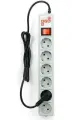 Сетевой фильтр Power Cube SPG(5+1)-16B-0,5M белый 6 розеток 0.5 м