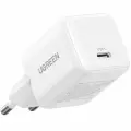 Сетевое зарядное устройство Ugreen X513 (65013) 30W USB-C GaN Fast Charger (с кабелем) белое