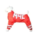 Теплый комбинезон для ВЕСТ-ХАЙЛЕНД-УАЙТ-ТЕРЬЕРА суки, на флисе, повышенной прочности, с надписью МЧС