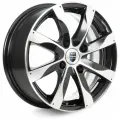 Диск КиК Джемини (КС617) 6,0x15 4x114,3 ET40 DIA67,1 Алмаз черный