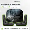 Брызговики передние CHEVROLET Cruze 08/2009->(optimum) в пакете