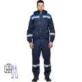 Костюм рабочий летний муж. Антей СОП син/вас (КПК) 48-50 (96-100)/182-188