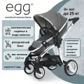 Коляска прогулочная Egg Premium Anthracite & Chrome Chassis