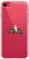 Силиконовый чехол на Apple iPhone SE (2022) / SE (2020) / 8 / 7 / Эпл Айфон СЕ 2022 / СЕ 2020 / 8 / 7 с рисунком Bull Shit
