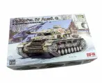 Сборная модель немецкого танка Pz.Kpfw. IV Ausf. G с рабочими траками WINTERKETTEN в масштабе1:35