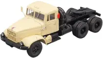 Модель коллекционная НАШ автопром Краз 258Б1 седельный тягач 1987-1993 бежевый
