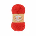 Пряжа Alize Softy 56 (10 мотков по 50г/115м) красный