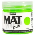 Краска акриловая Pebeo экстра матовая Mat Pub №3 (Зеленый флуоресцентный), 140 мл