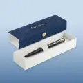 Waterman Ручка шариковая Waterman ALLURE, 1,0 мм (M), черный корпус, подар/упак 2068192