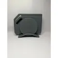 Набор разделочных досок Искусственный камень gray v2, фигурный, чёрный, коричневый, 24x35 см, 3шт