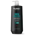 Goldwell Dualsenses For Men Hair&Body Shampoo - Шампунь для волос и тела 1000 мл