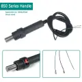 Ручка термофена QUICK 850A 990A 861DW 858D 2008 857DW+ 706DW+ 850D 850A+ Aire Caliente Pistola Паяльная станция Accesorios, For 850A 990A, 220V