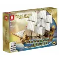 Конструктор 66011 Флагманский трёхмачтовый корабль, 3162 детали