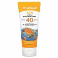 Badger, солнцезащитный крем для детей SPF 40, Kids Mineral Cream, 87 мл