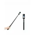 Монопод-невидимка для Insta 360/GoPro, телескопический, черный, универсальное крепление, 113см