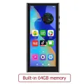 RUIZU H12 MP3-плеер 4+64 ГБ, built-in 64GB
