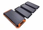 Внешний аккумулятор CARCAM SOLAR POWER BANK ET-05 повербанк с солнечной панелью