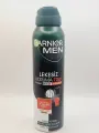 Garnier Men Дезодорант-антиперспирант спрей, 72 ч, черное/белое/цветное, без спирта, 150 мл (Франция)