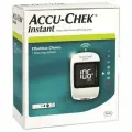 Глюкометр Accu-Chek Instant (Полный комплект) С Ручкой для прокалывания + 10 Тест полосок + 10 ланцетов + Чехол)