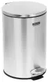 Ведро-контейнер для мусора (урна) OfficeClean Professional Simple, 12л, нержавеющая сталь, хром
