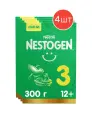Молочко детское Nestle Nestogen Premium 3, с 12 месяцев, для комфортного пищеварения, 600 г 4 шт