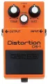 BOSS DS-1 педаль гитарная Distortion, портативная, питание от батареек, цвет оранжевый