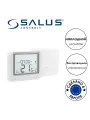 Терморегулятор беспроводной SALUS (RT520RF), программируемый