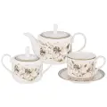 Чайный сервиз фарфоровый Lefard Lilies на 6 персон 14 предметов