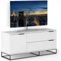 Тумба под ТВ R-Home City, ЛДСП, 120х43х40 см, 2 ящика, белая