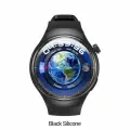 DM80 4G GPS Smart Watch Умные часы с круглым экраном AMOLED диагональю 1,43 дюйма и SIM-картой с большой батареей емкостью 1000 мАч