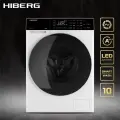 Стиральная машина HIBERG i-DDQ6 - 712 W Inverter, Прямой привод DD, Слайдерное управление, Подсветка барабана, 7 кг, 1200 оборотов