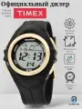 Наручные часы TIMEX, золотой, черный