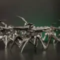 Жук Воин коллекционная металлическая фигурка Звёздный Десант / Warrior Bug Starship Troopers
