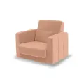 Кресло Адель фокус- мебельная фабрика 95х90х95 см розовый антик