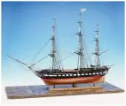 Модель парусного корабля от Model Shipways (США), фрегат USS Constitution, 580 часов, М.1:76