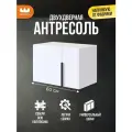 Антресоль двухдверная Баско L600, цвет Белое дерево, 60*35*40 см, Mebelson