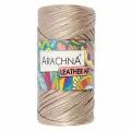 Пряжа ARACHNA LEATHER ART 100% полиэстер 1 шт. х 160 г 10 г 50 м №02 бежевый