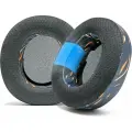 Сменные амбушюры с охлаждающим гелем для наушников Arctis Nova Pro Wireless от Wicked Cushions, цвет Navy Tiger
