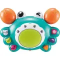 Развивающая игрушка Auby Ползающий краб 2-в-1, свет и звук 41084