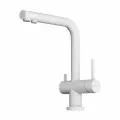 Смеситель для кухни OMOIKIRI Nagano-P-WH с подключением фильтра / белый